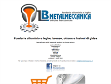 Tablet Screenshot of fonderiabongiovanni.it